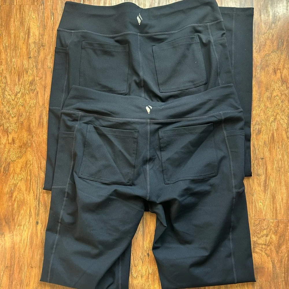 Skechers Women's Go Walk High Waisted Flare Pants Lot of Two 2XL - Picture 12 of 12